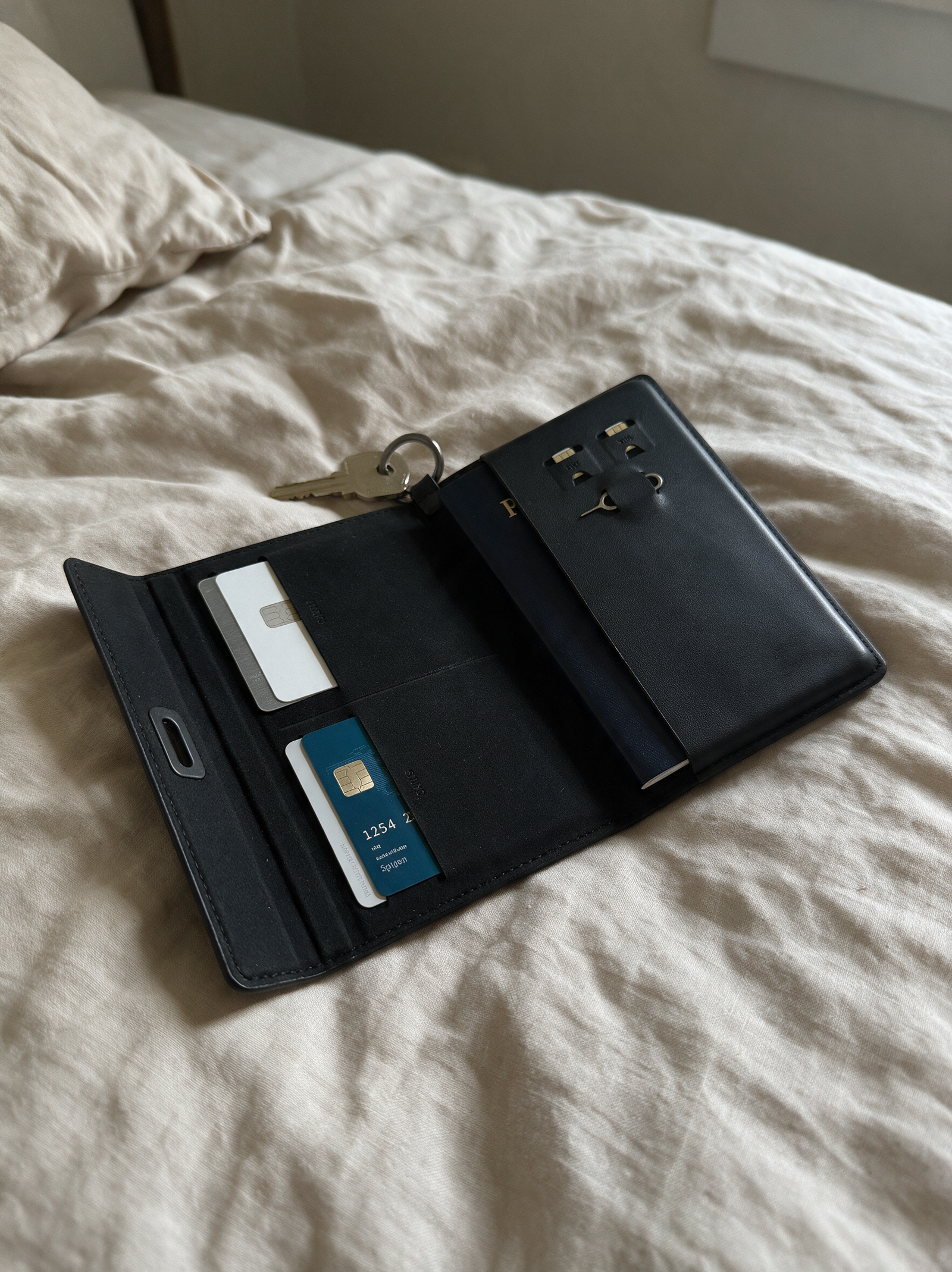 RFID Travel Wallet - Passport Holder & Travel Organizer