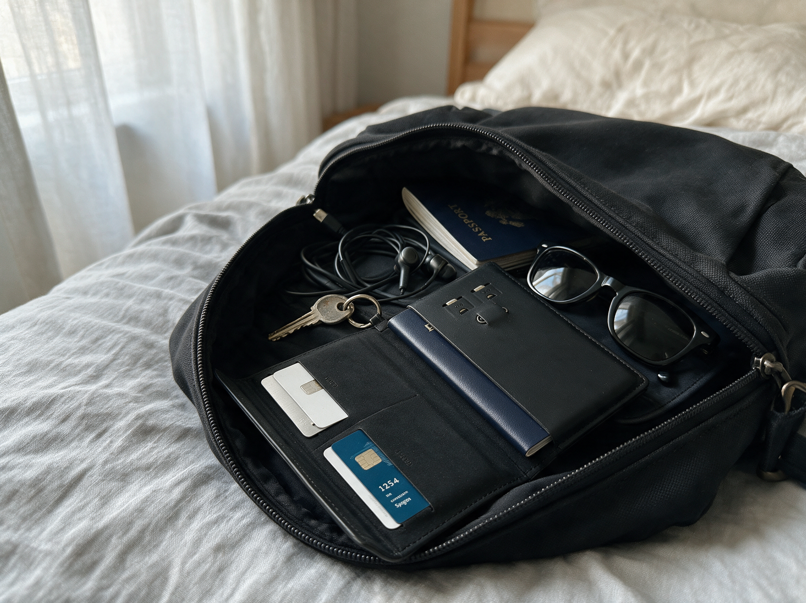 RFID Travel Wallet - Passport Holder & Travel Organizer